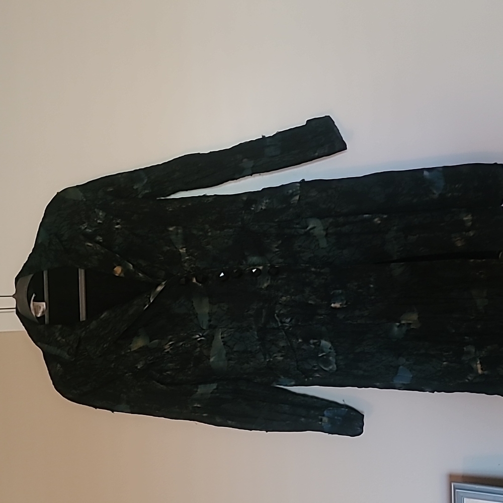 STUNNING Albert Makali long fitted tunic size M